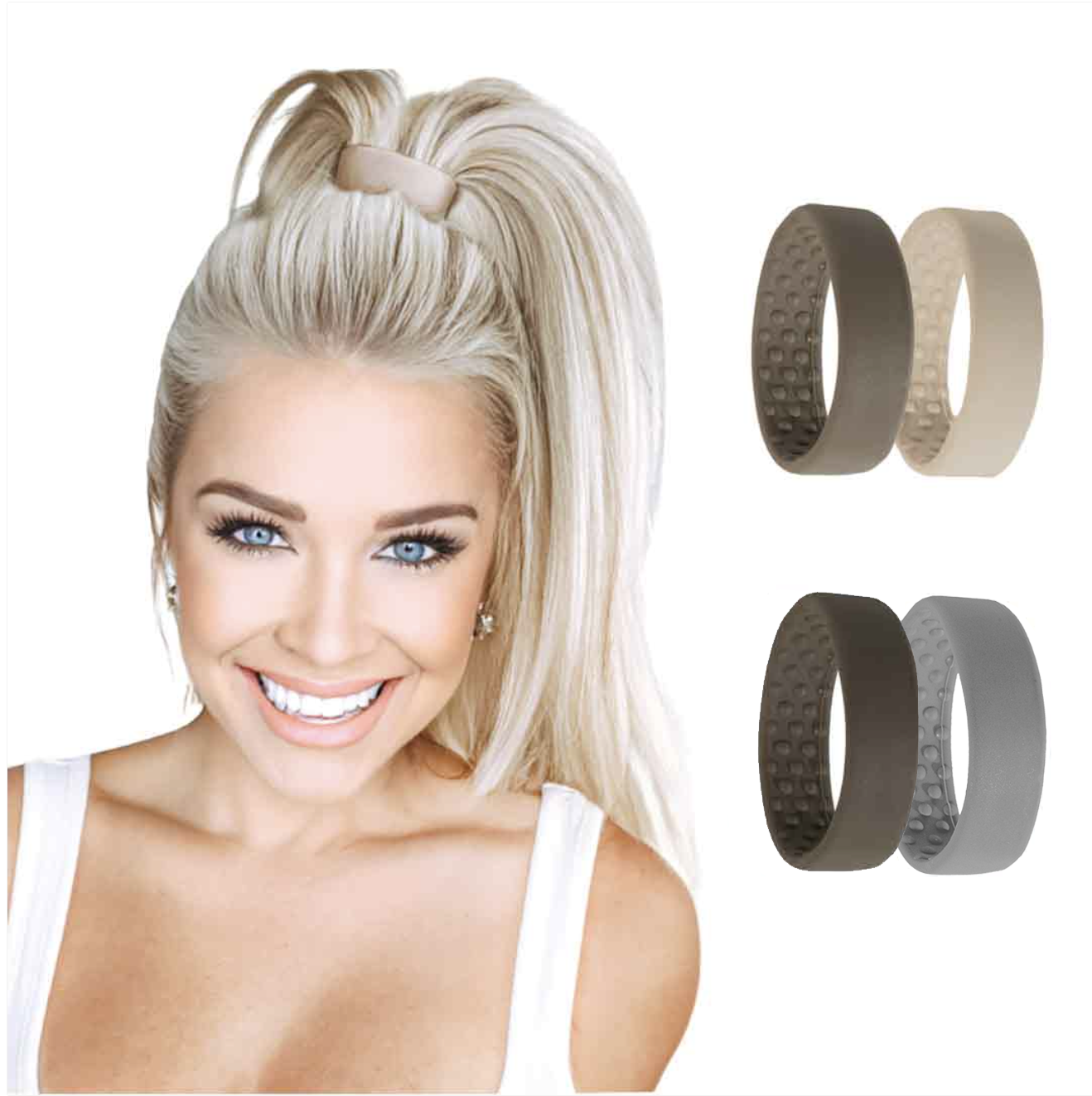 PONY-O bendable hair ties