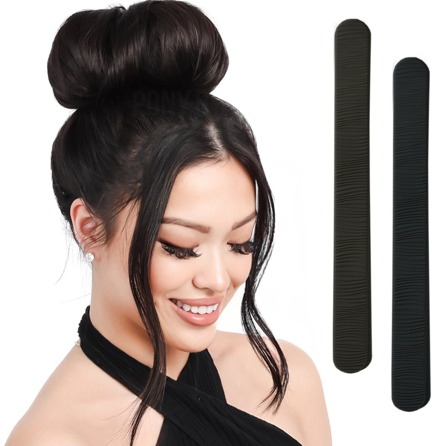 Black BUN BARZ two pack